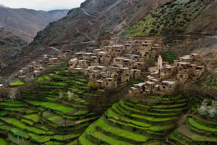 Atlas Mountains & Agafay Desert 4x4 Safari from Marrakech — Imlil Hike, Berber Lunch & Dune Drive