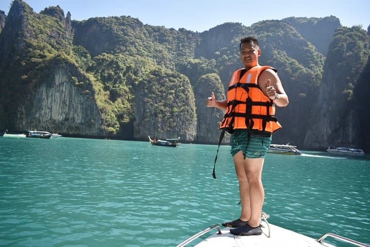 Phi Phi Islands Speedboat Day Tour from Phuket — Snorkel Maya Bay, Monkey Beach & Khai photo 3