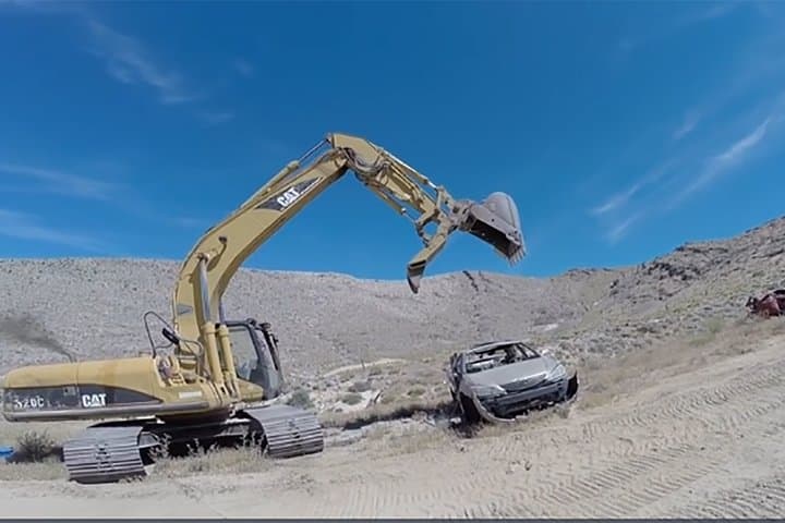 Smash and Grab at Adrenaline Mountain: Drive a Big Cat Excavator in Las Vegas photo 2