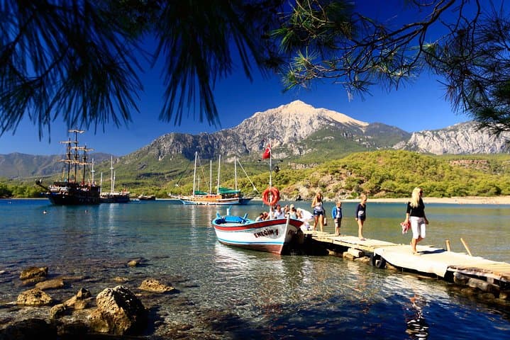 Kemer Pirate Boat Trip: Full-Day Coastline Cruise to Phaselis & Paradise Bays photo 3