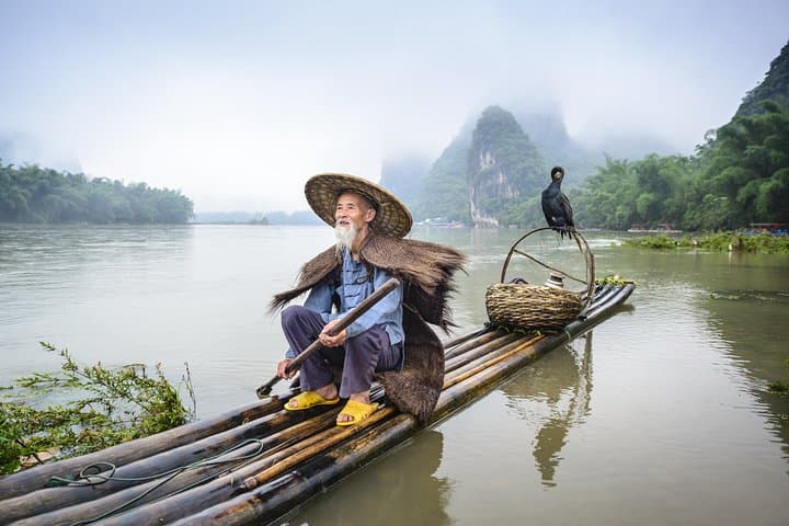 Guilin & Yangshuo in Two Days: Bike Moon Hill, Reed Flute Cave & Li River Rafting photo 1