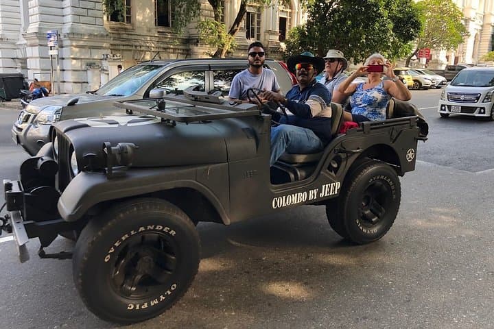 Colombo Vietnam War Jeep City Tour from Seaport — Vintage Open-Air Urban Drive photo 2
