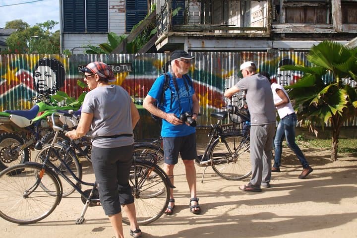 Peperpot Bicycle Tour: Cycle, Tent-Boat and Explore a Historic Suriname Plantation