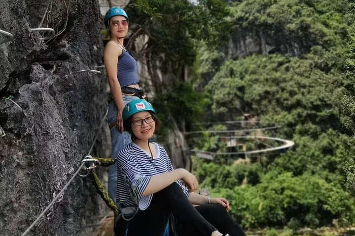Yangshuo Via Ferrata: Cliffside Climb & Zipline with Private Transfer photo 2