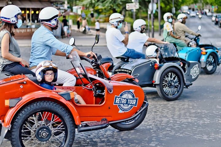 Vintage Sidecar Through Paris & Versailles: Exclusive Full-Day Ride
