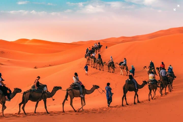 Marrakech to Merzouga 3-Day Sahara Desert Tour — Atlas Passes, Kasbahs & Erg Chebbi
