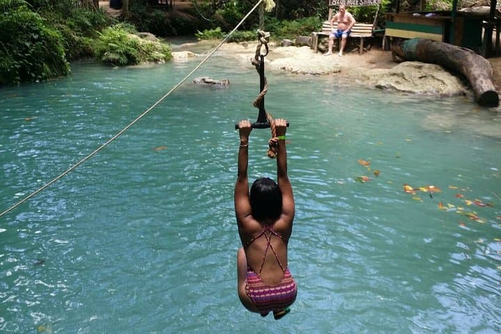 Blue Hole & Dunn's River Falls: Full-Day Waterfall Adventure from Montego Bay photo 4