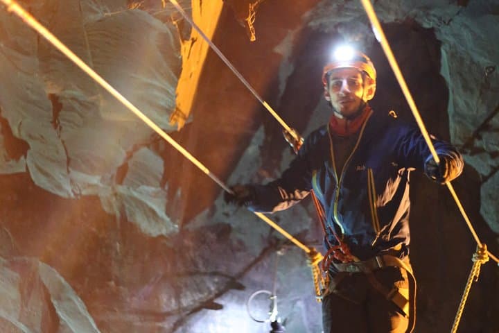 Underground Via Ferrata at Honister Slate Mine — Climb in the Mine Adventure photo 2