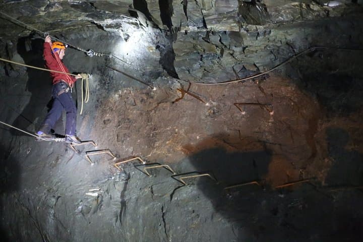 Underground Via Ferrata at Honister Slate Mine — Climb in the Mine Adventure photo 4