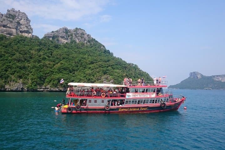 Big Boat Day Trip to Angthong National Marine Park from Koh Samui