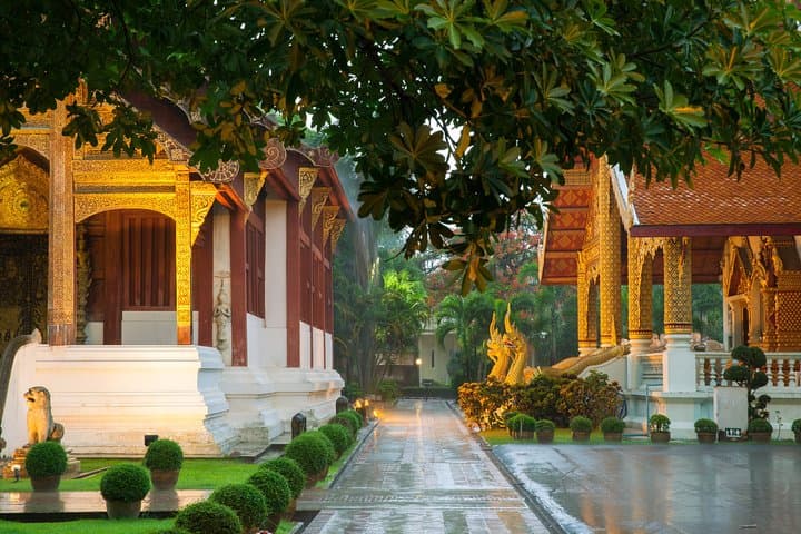 Chiang Mai Romantic Walking Tour — Doi Kham, Royal Pavilion & Orchid Gardens
