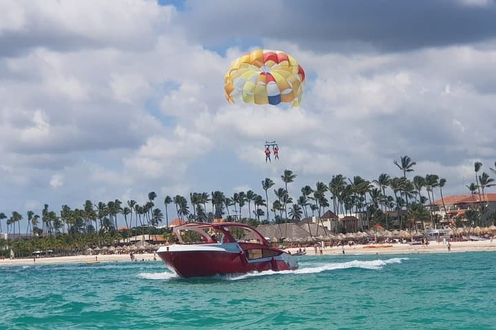 Parasailing Adventure Over Punta Cana's Turquoise Coast