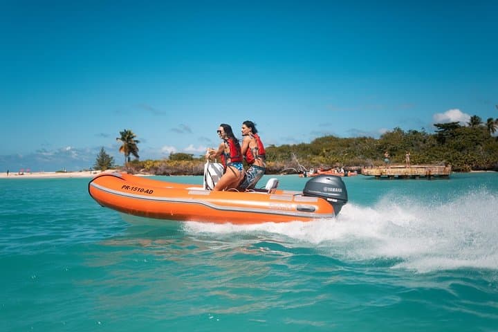 Fajardo Mini Boat Snorkel Safari — Drive a 13' Mini Boat to Icacos & Palominitos photo 5