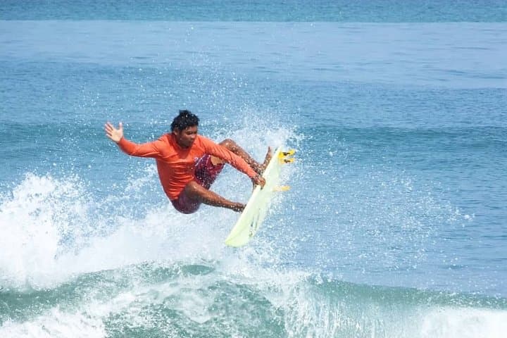 Private Beginner Surf Lesson at Kuta Beach — 1-on-1 Bali Surfing Experience