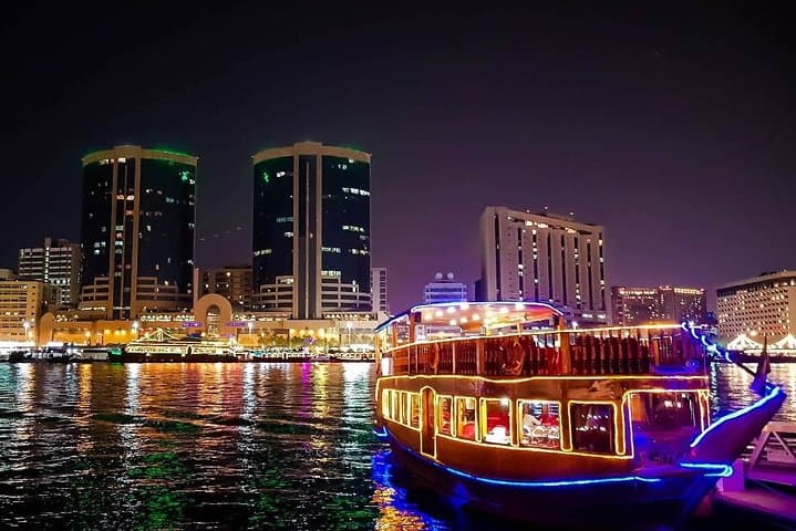 Dhow Cruise Dinner on Dubai Creek: Night Cruise with Live Entertainment photo 6