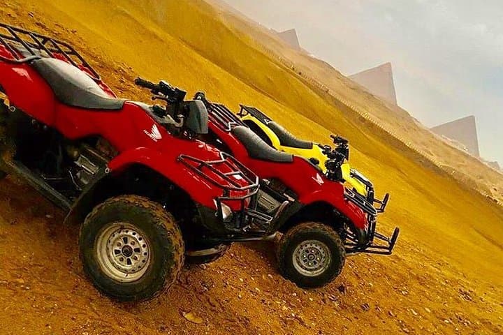 Giza Pyramids Quad Bike Sunset & Sunrise ATV Desert Safari photo 3