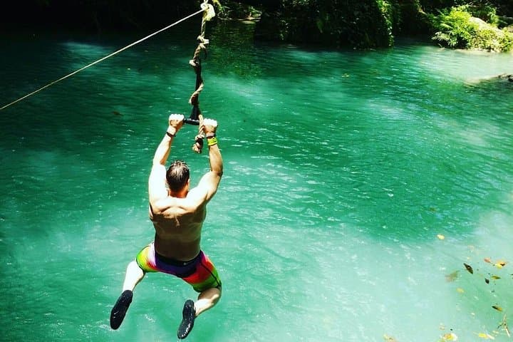 Blue Hole & Martha Brae Private Tour from Falmouth: Ocho Rios Waterfalls and River Rafting photo 4