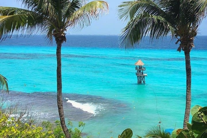 Romantic Private Tour in Isla Mujeres: Couples' Walking Experience to Garrafon and Playa Norte photo 2