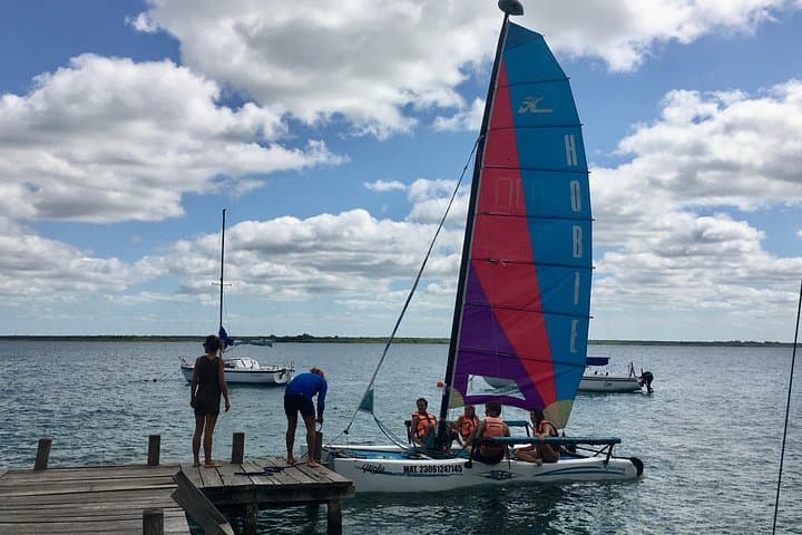 Sail Bacalar: Private Day on the Lagoon of Seven Colors photo 3