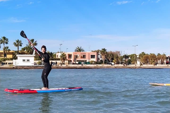 SUP Class at Marina di San Cataldo — Stand Up Paddle Lessons Near Lecce photo 4