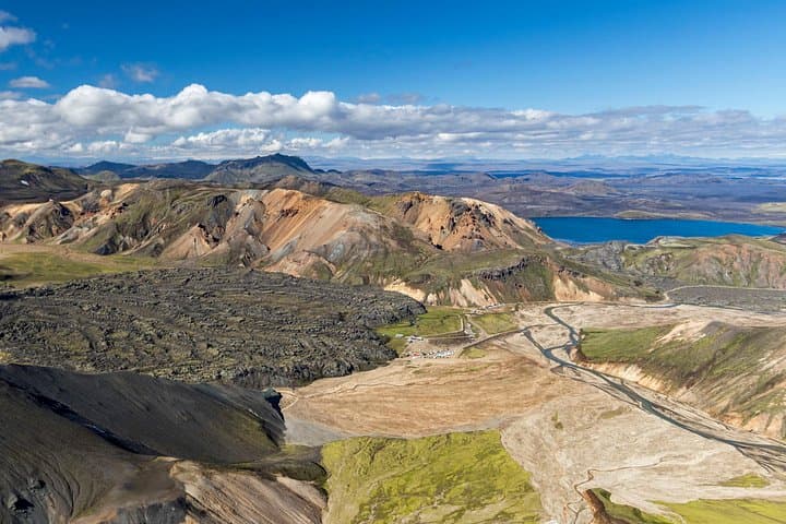Above Landmannalaugar: 75-Min Flight Over Lakagígar, Glaciers & Highland Rivers photo 3