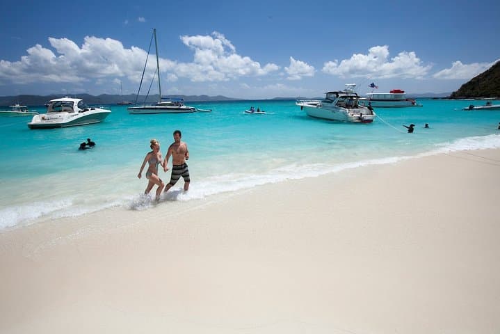 St. John PiZZA Pi Snorkel Sail: Catamaran Snorkeling, Floating Pizza & Open Bar photo 6