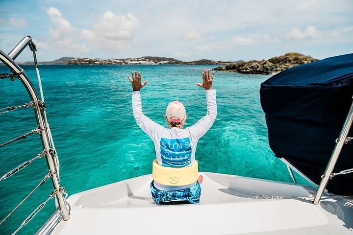 St. John PiZZA Pi Snorkel Sail: Catamaran Snorkeling, Floating Pizza & Open Bar