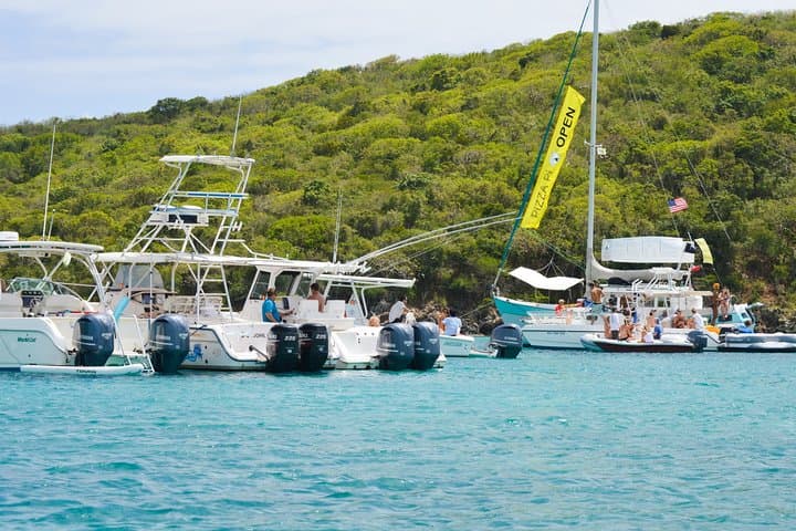 St. John PiZZA Pi Snorkel Sail: Catamaran Snorkeling, Floating Pizza & Open Bar photo 5