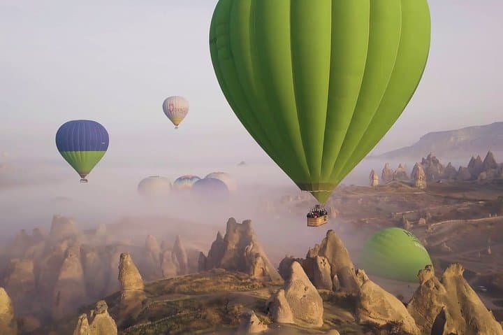 Istanbul to Cappadocia: 5-Day Itinerary with Sunrise Hot Air Balloon over Fairy Chimneys photo 2