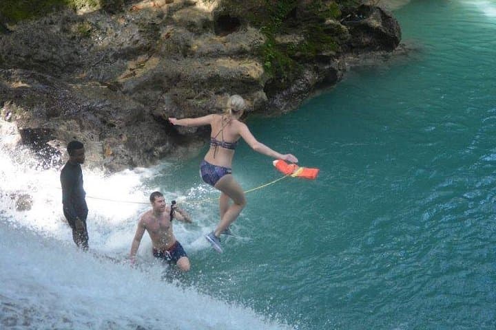 Blue Hole & Secret Falls Private Tour — Ocho Rios Jungle Swim & Waterfall Hike photo 4