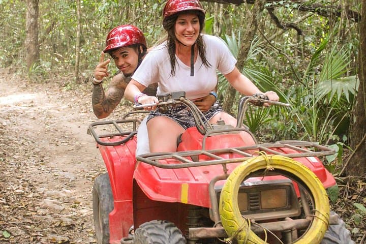 ATV, Ziplines & Cenote Swim — Puerto Morelos Day Adventure from Cancún photo 2