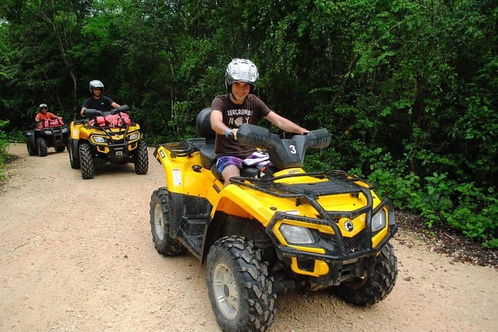 Riviera Maya ATV & Zipline Adventure: Cenote Swim, Underground River & Mayan Jungle