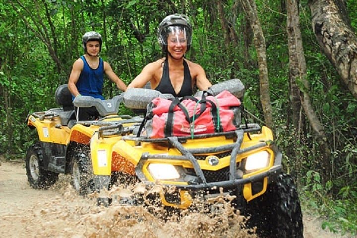 Riviera Maya ATV & Zipline Adventure: Cenote Swim, Underground River & Mayan Jungle photo 2