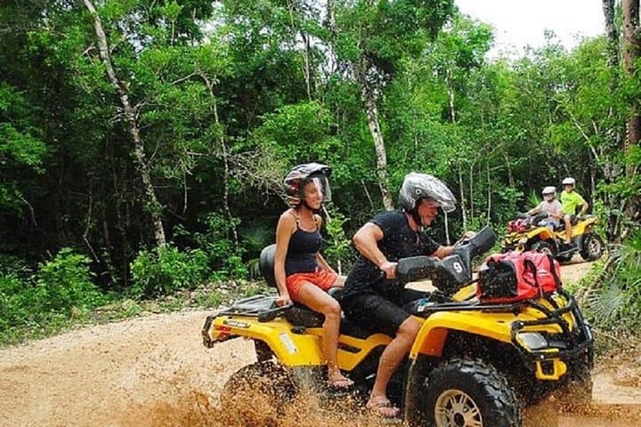 Riviera Maya ATV & Zipline Adventure: Cenote Swim, Underground River & Mayan Jungle photo 3