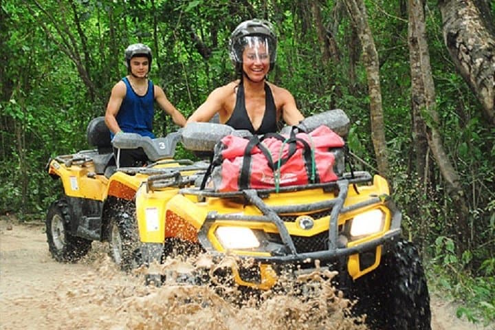 ATV Zipline Adventure from Cancun: Cenote Swim and Mayan Jungle Tour photo 1