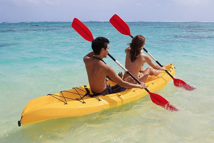 Roatan Sea Kayak, Reef Snorkel & Beach Swim Adventure
