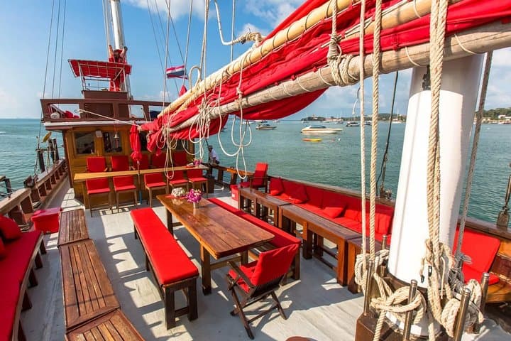 Red Baron Chinese Junk: Koh Samui Cruises to Angthong, Phangan & Sunset Sails photo 2