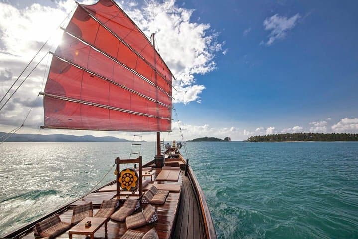 Red Baron Chinese Junk: Koh Samui Cruises to Angthong, Phangan & Sunset Sails photo 6