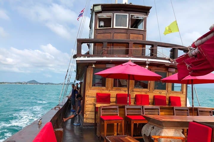 Red Baron Chinese Junk: Koh Samui Cruises to Angthong, Phangan & Sunset Sails photo 3