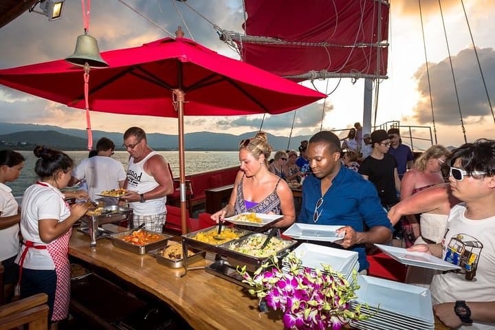 Red Baron Sunset Cruise Koh Samui: Romantic Dinner Sail & Som Island Stop photo 5
