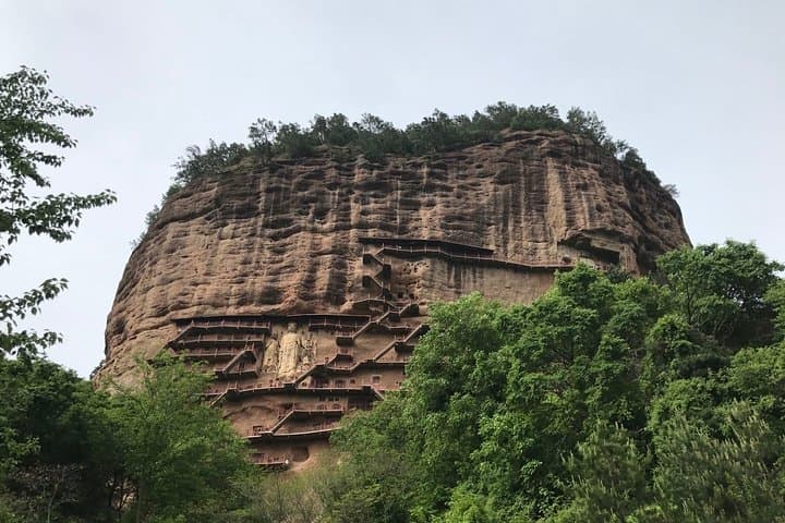 Bullet-Train Day Trip to Maijishan Grottoes from Lanzhou — Private Cultural Excursion photo 2