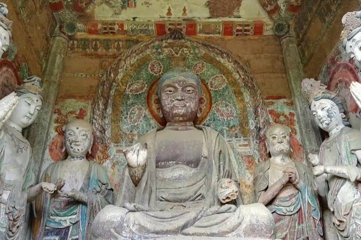 Bullet-Train Day Trip to Maijishan Grottoes from Lanzhou — Private Cultural Excursion photo 4