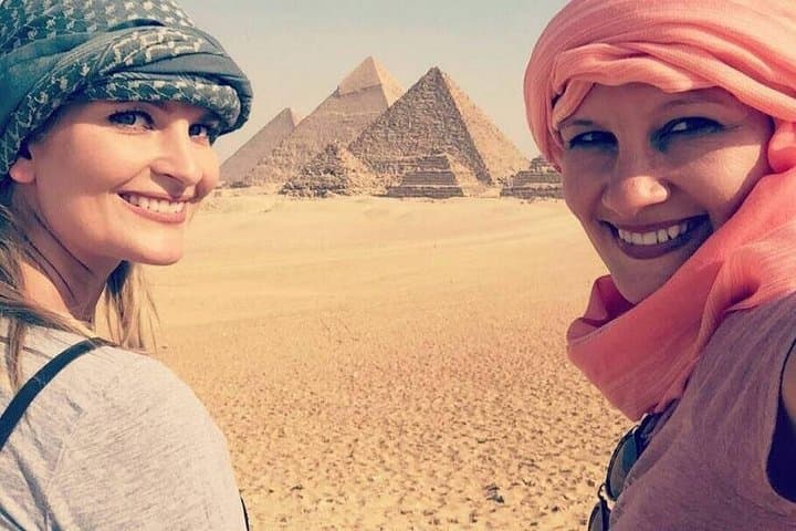 3-Day Cairo to White Desert Tour — Giza Pyramids, Egyptian Museum & Bahariya Camping photo 3