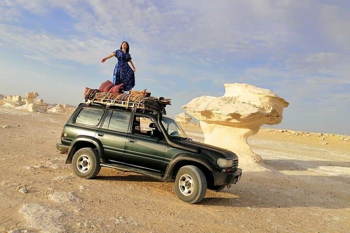 3-Day Cairo to White Desert Tour — Giza Pyramids, Egyptian Museum & Bahariya Camping photo 1