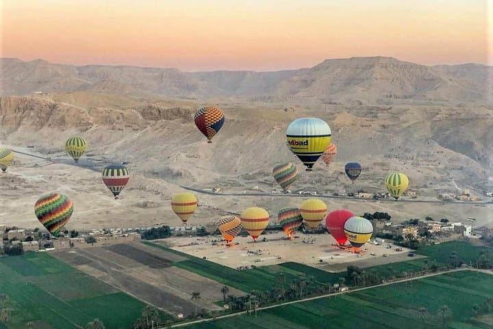 Sunrise Hot Air Balloon Over Luxor & West Bank — Private Valley of the Kings Tour
