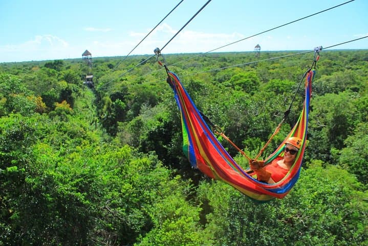 Cenote & Jungle Soaring: Yal-Ku Snorkel, 7-Zipline Circuit and Rappel Adventure photo 2