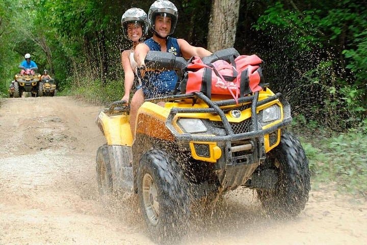 Riviera Maya ATV, Zipline & Cenote Adventure: Jungle Trails to Underground Waters