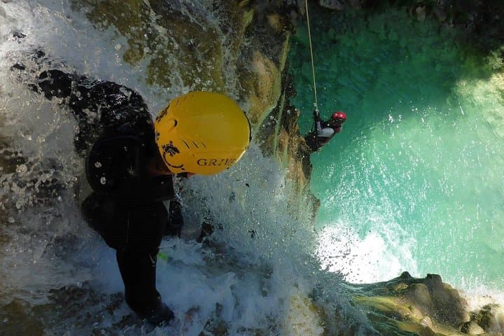 Canyoning in Vega de Pas: Barranco Ajan Rappels, Jumps & Natural Slides