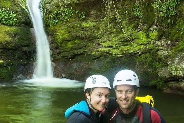 Canyoning in Vega de Pas: Barranco Ajan Rappels, Jumps & Natural Slides photo 2