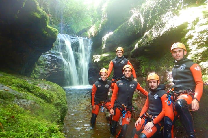Canyoning in Vega de Pas: Barranco Ajan Rappels, Jumps & Natural Slides photo 6